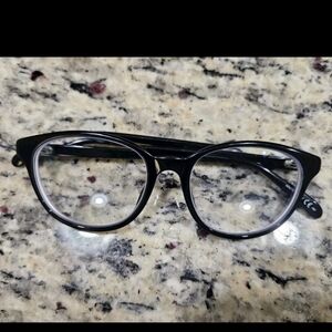 ​Authentic Givenchy GV 0106 - Black Cat Eye Eyeglasses Frames - Made in Italy